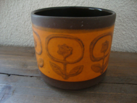 Vintage bloempot - VERKOCHT