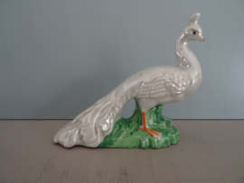 Beeldje pauw - VERKOCHT