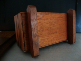 Houten kistje - vintage - VERKOCHT