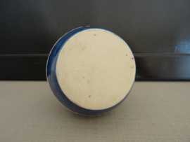 Klein vaasje - blauw/wit - VERKOCHT