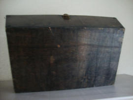 Houten mangelbak - VERKOCHT