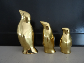 Set messing pinguins - VERKOCHT