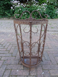Paraplubak - ijzer - brocante - VERKOCHT