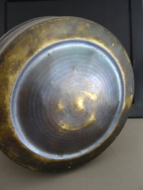 Bloempot - vintage - koper/messing - VERKOCHT