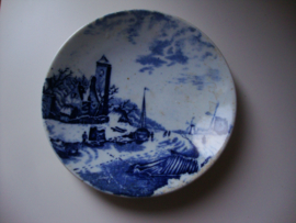 Delfts blauw bordje - Hollands - VERKOCHT
