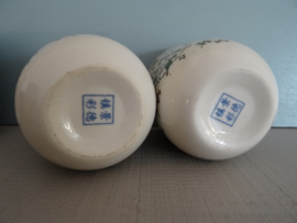 Mokken - Chinees - bloemetjes - VERKOCHT