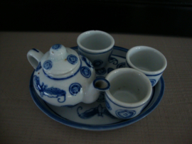 Miniatuur theeserviesje - Chinees - VERKOCHT