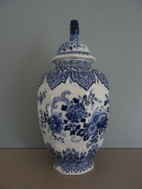 Delfts blauwe dekselpot - VERKOCHT