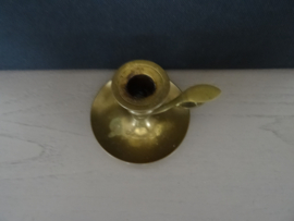 Vintage koperen kandelaar - blaker - VERKOCHT
