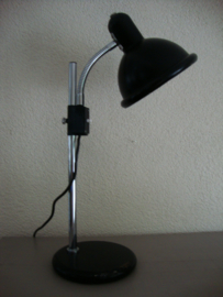 Vintage bureaulamp - Anvia - zwart - VERKOCHT