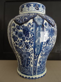 Dekselpot - Delfts blauw - Boch - VERKOCHT