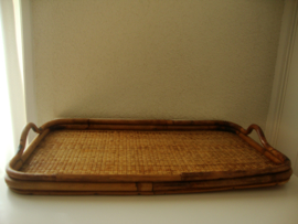 Rotan dienblad - VERKOCHT
