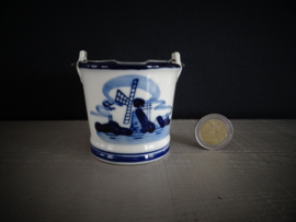 Delfts blauw - emmertje - Handpainted - VERKOCHT