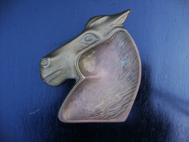 Koperen asbakje paard - VERKOCHT