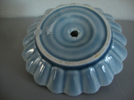 Kandelaar bloem - Casa Vivante - blauw - VERKOCHT