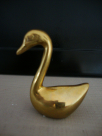 Kleine koperen zwaan - VERKOCHT