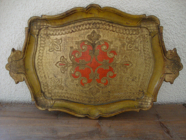 Vintage dienblad - Italiaans - VERKOCHT