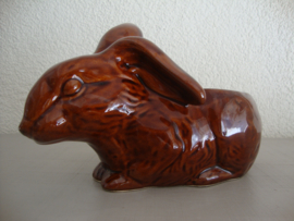 Vintage bloempot konijn - VERKOCHT