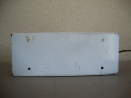 Vintage wandlampje rood - VERKOCHT