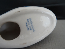 Beeldje eend - Delfts blauw - handpainted -  VERKOCHT