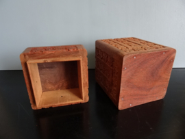 Houten kistje - VERKOCHT