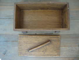 Houten kistje - VERKOCHT