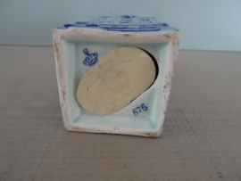 Spaarpotje Delfts blauw - huisje - VERKOCHT