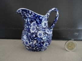 Melkkannetje - blauwe bloemetjes - Made in England - VERKOCHT