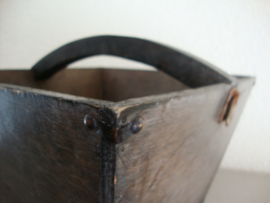 Houten mangelbak - VERKOCHT