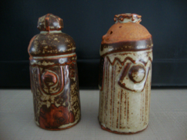 Vintage peper- en zoutstel - Siebers - VERKOCHT