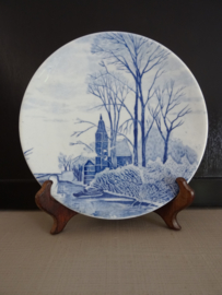 Delfts blauw wandbord - VERKOCHT