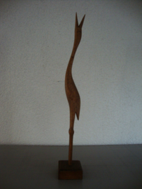 Vintage houten vogel - VERKOCHT