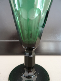 Antiek glas - groen - VERKOCHT
