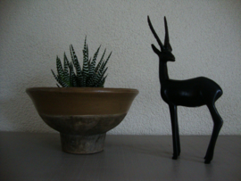 Beeldje Gazelle - hout - VERKOCHT