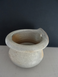Keramiek - bloempot - wandbloempot - hangbloempot- VERKOCHT