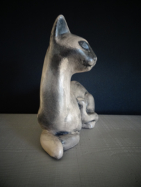 Beeldje kat - poes - Siamese kat