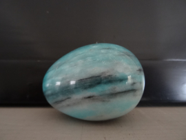Marmeren ei - blauw - VERKOCHT