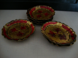 Vintage onderzetters - Italiaans - VERKOCHT