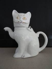 Chinees theepotje - poes - vintage - VERKOCHT