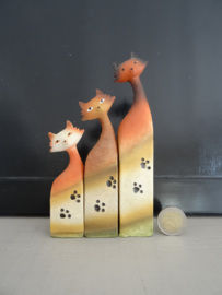 Beeldjes poes - poezen - VERKOCHT