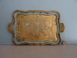 Italiaans dienblad - vintage - VERKOCHT