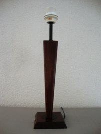 Lampvoet hout - vintage - VERKOCHT