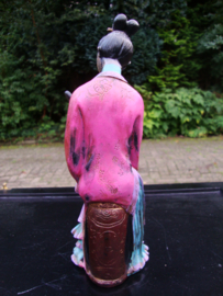 Beeldje Japanse vrouw - VERKOCHT