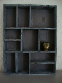 Letterbak vergrijsd hout - VERKOCHT