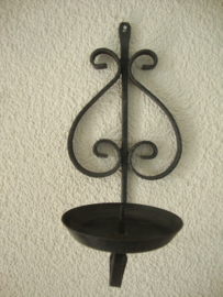 Metalen muurkandelaar - VERKOCHT