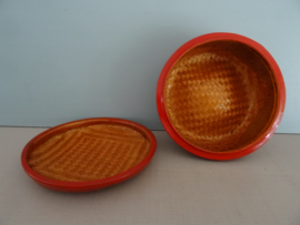 Chinese mandjes -  lak - VERKOCHT