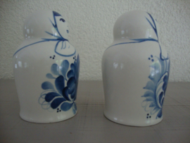 Beeldjes Matroesjka - blauw wit - VERKOCHT