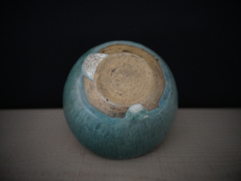 Keramiek schaaltje - blauw - gemerkt