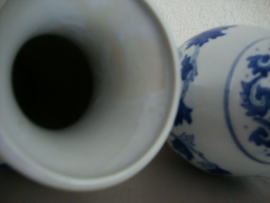 Chinese vazen - blauw/wit - VERKOCHT