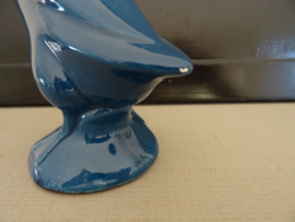 Beeldje eend - blauw - VERKOCHT